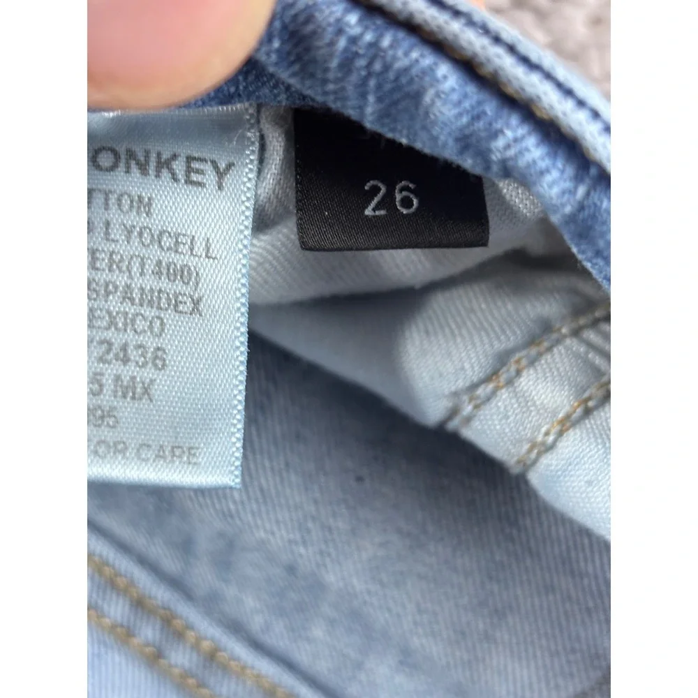 Flying Monkey denim distressed